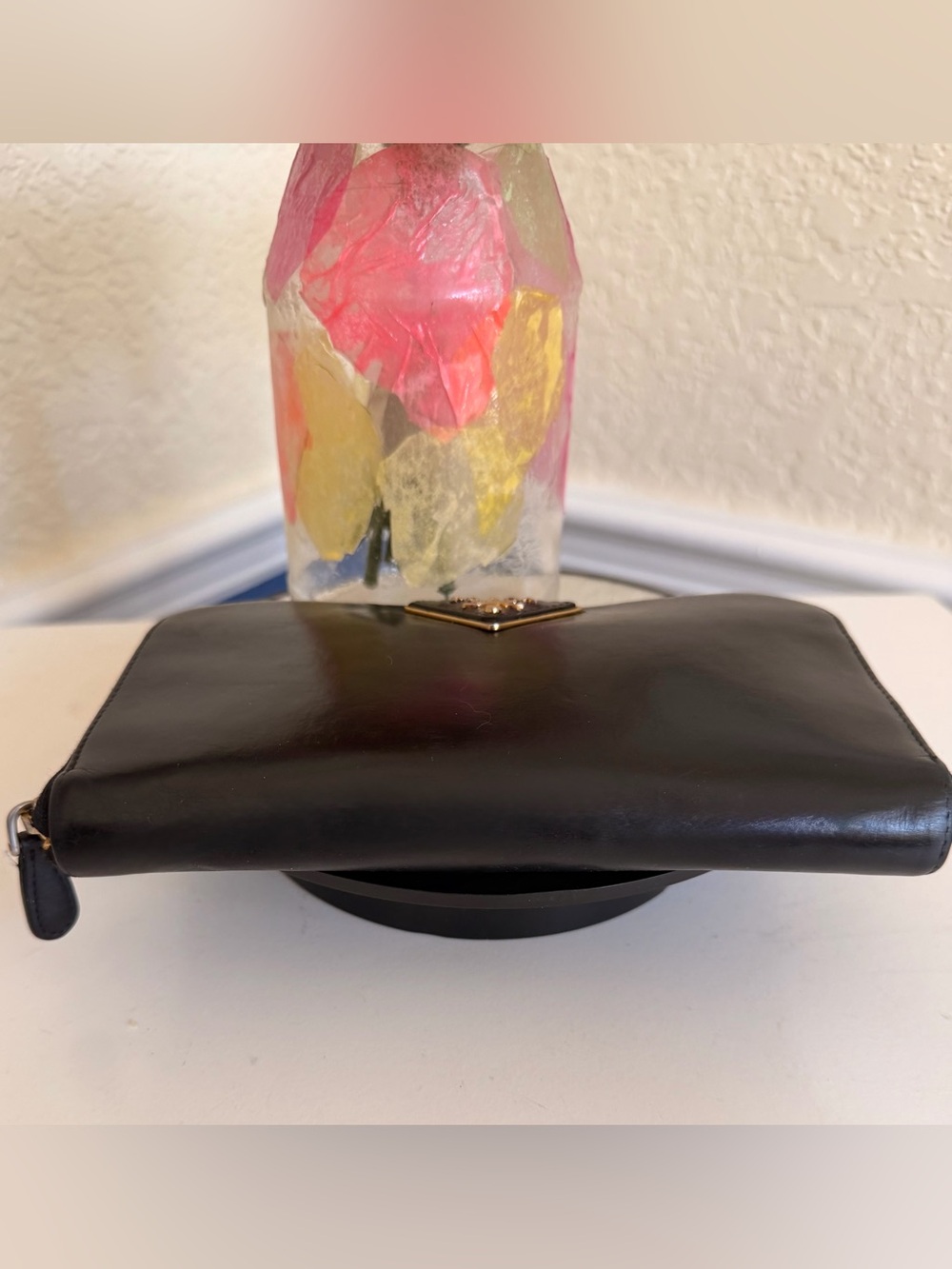 🥂HP🥂 Prada Black Zip Around Leather Wallet - Picture 8 of 14